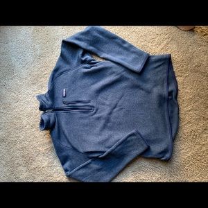 Patagonia men’s quarter zip sweater